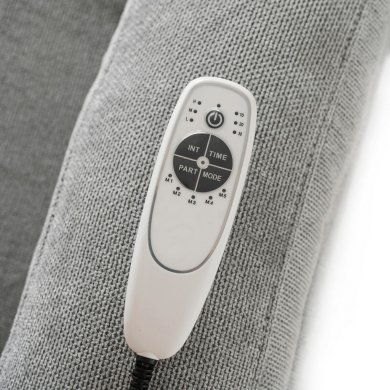 Кресло мягкое раскладное массажное с реклайнером Mebel Elit BOX 2 Серый ME.BOX2/P/T/FW фото - 10