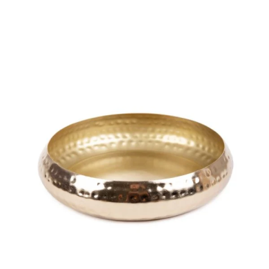 Декоративная миска Homla DRITTO 20х5 см | Золотой - 2 Декоративная миска Homla DRITTO 20х5 см | Золотой 218143 фото - 2