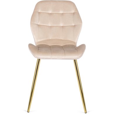 Обідній стілець Mebel Elit LUCKY Welur Кремовий ME.LUCKY/KR/ZL/V/K фото - 2