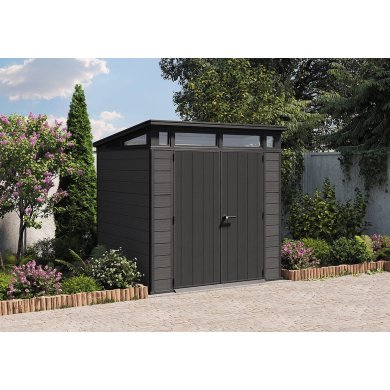 Садовий будиночок Keter CORTINA 214х218х226 см Сірий 255044 фото - 2