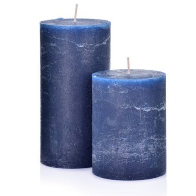 Свічка Duka Walec 15 см | Синій 1218471 фото - 3