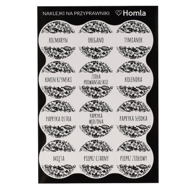 Наклейки для спецій Homla ОТТО | 36 шт. 211098 фото - 3