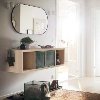 IKEA Стеллаж KALLAX Дерево (ИКЕА KALLAX) 40324516 фото - 12