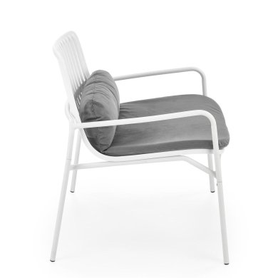Садовое кресло Halmar MELBY Белый - 4 Садовое кресло Halmar MELBY Белый V-CH-MELBY-FOT-BIAŁY фото - 4
