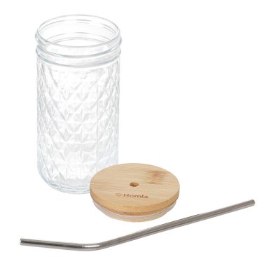 УЦЕНКА Набір склянок з кришкою Homla JOCU 320 мл 4 шт Прозорий brak/214502 фото - 4