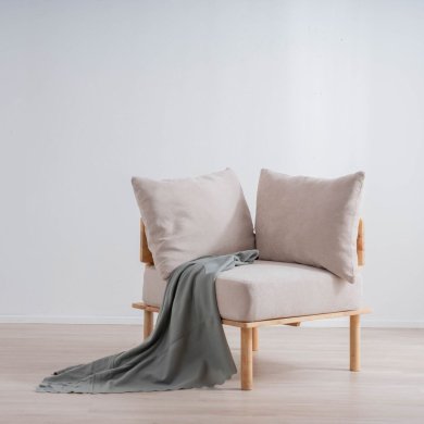 Кресло мягкое модульное Homla SERI 2 Бежевый 226245 фото - 7