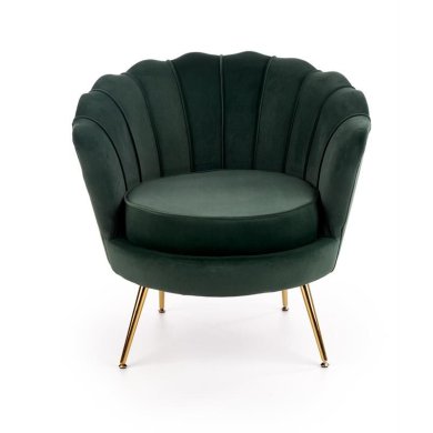Кресло мягкое Halmar Amorinito Темно-зеленый V-CH-AMORINITO-FOT-C.ZIELONY фото - 3