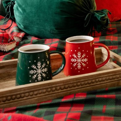 Кружка Homla TRINKIE 450 мл Красный 218955 фото - 4