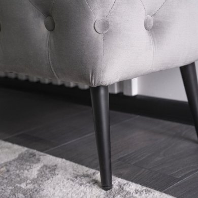 Скамья Mebel Elit VERA 2 Серый ME.VERA2/P/CZ/V/FW фото - 7