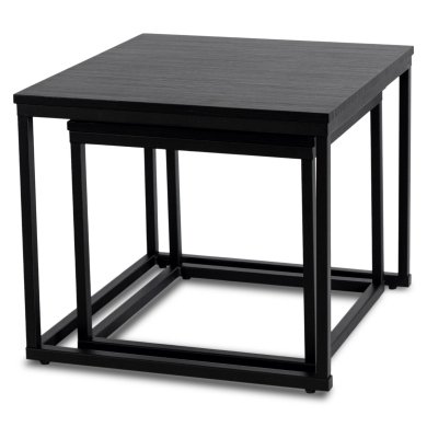 Комплект журнальних столів Mebel Elit TEVET Чорний ME.TEVET/CZ/CZ/L фото - 3