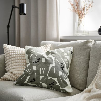 Декоративна наволочка UNDERBLOMMA 50х50 см Принт - 6 IKEA Декоративна наволочка UNDERBLOMMA 50х50 см Принт (ИКЕА АНДЕРБЛОММА) 60576023 фото - 6