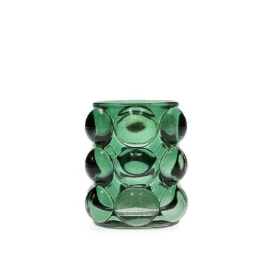 Подсвечник Homla BUBBLE 9x9,5 см | Зеленый 207698