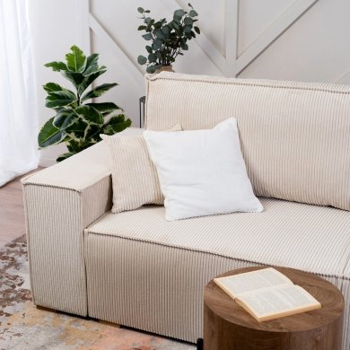 Розкладний диван Mebel Elit AMIR Бежевий MGK.FILO/LINCOLN03/SOF фото - 6