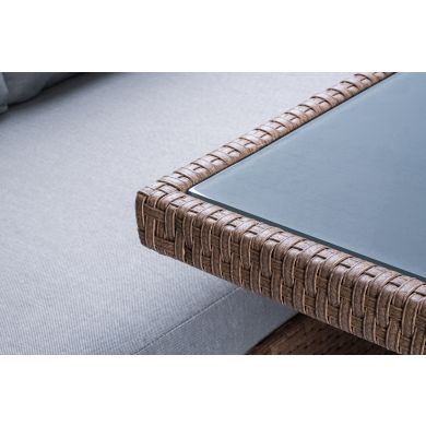 Комплект садових меблів Corciano KARA MAXI Коричневий 5901721056060 фото - 3