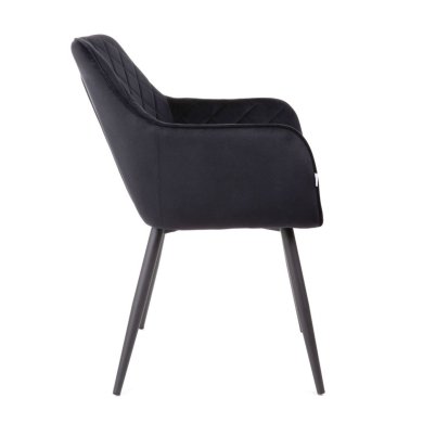 Обеденный стул Homla SHELTON Welur Черный 218104 фото - 3