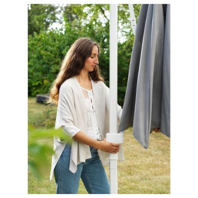 Садова парасоля HOGON 270 см Сірий - 2 IKEA Садова парасоля HOGON 270 см Сірий (ИКЕА ХОГОН) 50515742 фото - 2