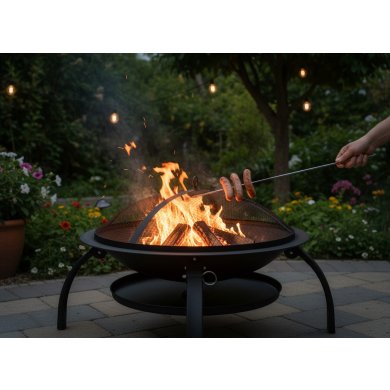 Угольный гриль Garden Line 56 см Черный BBQ5344 фото - 11