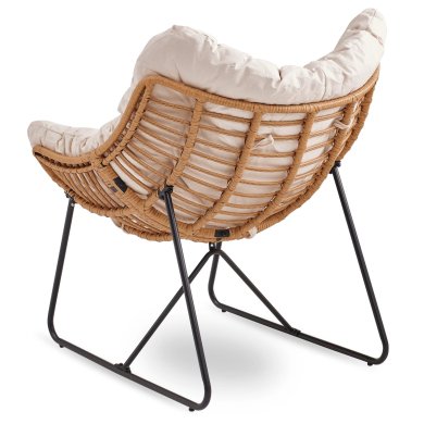 Садове крісло Mebel Elit FIN Бежевий ME.FIN/BZ/T/FW фото - 3