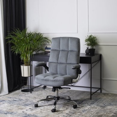 Офісне крісло Mebel Elit LONDON Сірий - 9 Офісне крісло Mebel Elit LONDON Сірий ME.LONDON/P/T/FO фото - 9