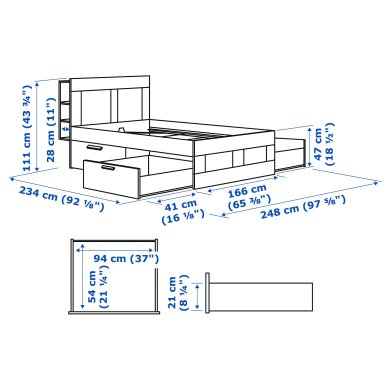 BRIMNES - 6 IKEA BRIMNES (ИКЕА БРИМНЕС) 59099155 фото - 6