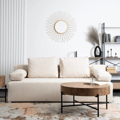 Раскладной диван Mebel Elit MARKO Бежевый MGK.MARKO/LINCOLN03/SZTR/SOFBB фото - 4