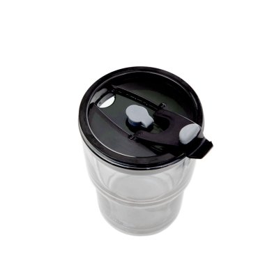 Стакан с крышкой Homla EMBO COLOR 0,35 л | Черный 214507 фото - 3