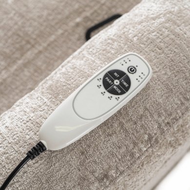 Кресло мягкое раскладное массажное с реклайнером Mebel Elit BOX Welur Бежевый ME.BOX/BZ/V/FW фото - 7