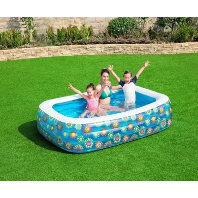 Надувной детский бассейн Bestway 54120B 229х152х56 см Принт BES54120B фото - 3