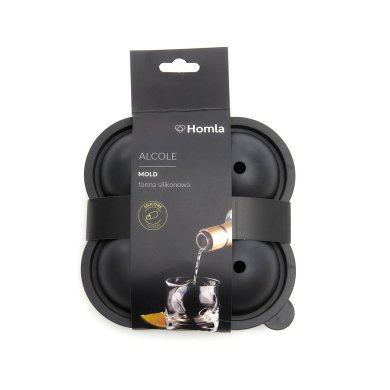 Форма для льоду Homla ALCOLE Чорний - 3 Форма для льоду Homla ALCOLE Чорний 229174 фото - 3