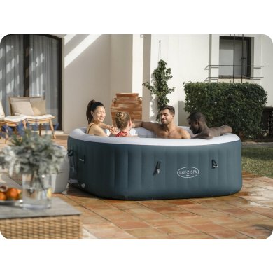 Джакузи Bestway LAY-Z-SPA IBIZA AIRJET 180х180x66 см Черный BES60015 фото - 12