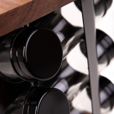 Набір для спецій Homla LENNE Чорний - 5 Набір для спецій Homla LENNE Чорний 231601 фото - 5