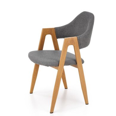 Обеденный стул Halmar K344 Пепельный - 3 Обеденный стул Halmar K344 Пепельный V-CH-K/344-KR-POPIELATY фото - 3