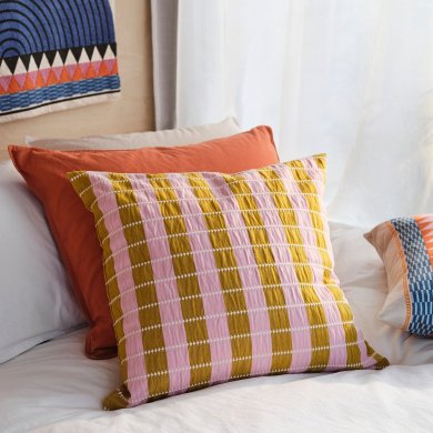 IKEA Декоративна наволочка OMMJANGE 50х50 см Принт (ИКЕА ОММЯНГЕ) 90593889 фото - 4