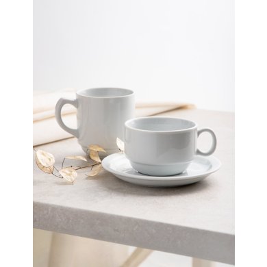 Кружка Homla VIENNA 300 мл Білий 239730 фото - 4