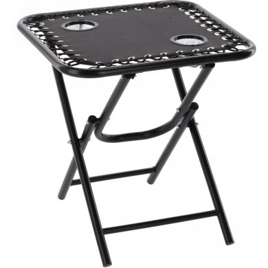 Складаний туристичний стіл Garden Line 50 см Чорний LEZ2739 фото - 5