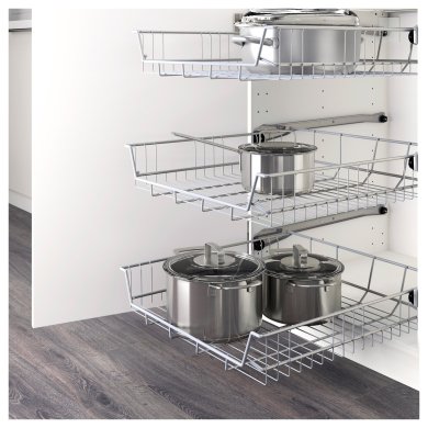 IKEA Проволочная корзина UTRUSTA (ИКЕА УТРУСТА) 00204672 фото - 3