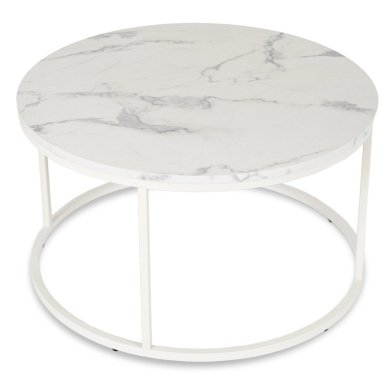 Журнальный стол Mebel Elit AGNES MAX Marmur Белый - 3 Журнальный стол Mebel Elit AGNES MAX Marmur Белый ME.MAXAGNES/BM/B/L фото - 3