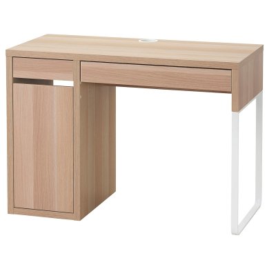 IKEA Письменный стол MICKE Дуб (ИКЕА МИКЕ) 80484763