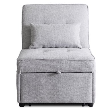 Кресло мягкое раскладное Mebel Elit IBERIS Серый - 2 Кресло мягкое раскладное Mebel Elit IBERIS Серый ME.IBERIS/P/T/FW67 фото - 2