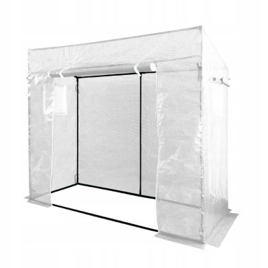 Парник теплиця Garden Line 200x77x168 см Білий TUN0766 фото - 2