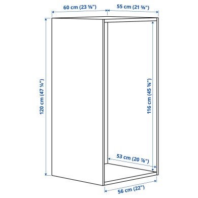 IKEA Каркас PLATSA (ИКЕА PLATSA) 50330946 фото - 4