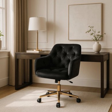 Офисное кресло Mebel Elit KONOR Welur Черный ME.KONOR/CZ/ZL/V/FO фото - 8