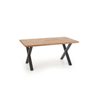 Обеденный стол Halmar APEX 90х160 см Дуб V-PL-APEX_160-ST-DREWNO_LITE