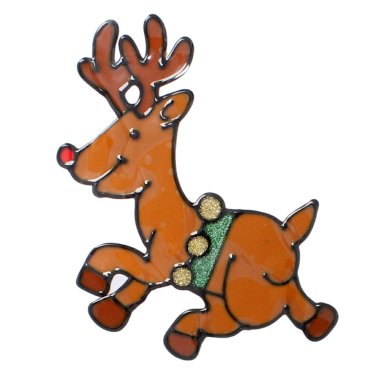 Набор рождественских наклейок Chomik 6 шт Разноцветный LEJ1894 фото - 12