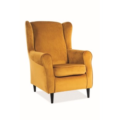 Кресло мягкое Signal Baron Velvet Карри BARONV68-P
