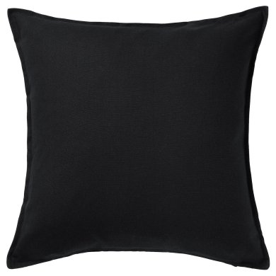 IKEA Декоративна наволочка GURLI 50х50 см Чорний (ИКЕА GURLI) 80281138