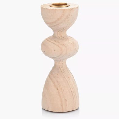 Подсвечник Duka Natural Scandi 13 см | Дерево 2221030 фото - 3