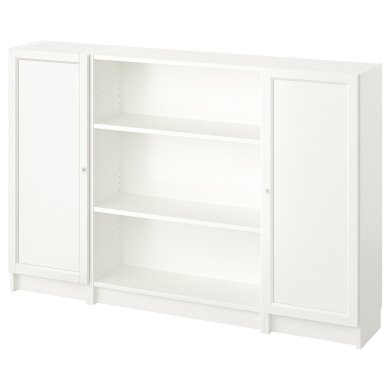 IKEA Стелаж BILLY/OXBERG Білий (ИКЕА БИЛЛИ/ОКСБЕРГ) 99483594