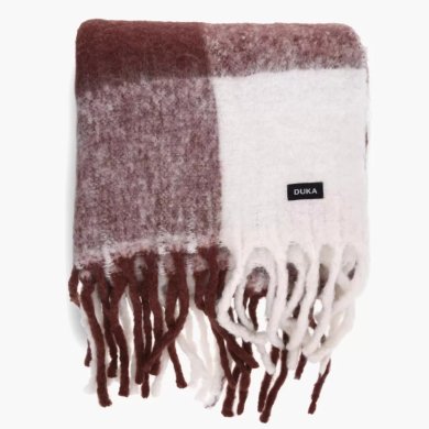 Плед Duka SKADI 2 130x170 см Бордовий 2221557 фото - 2