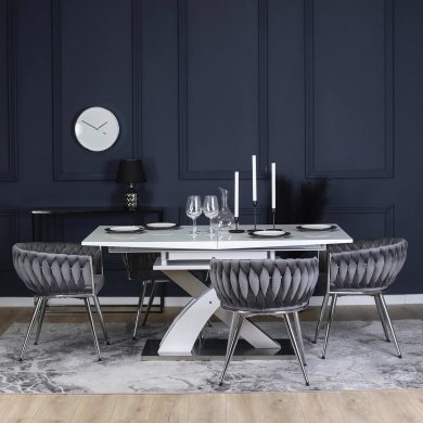 Обідній стілець Mebel Elit SIENA Сірий ME.SIENA/P/CH/V/K фото - 6